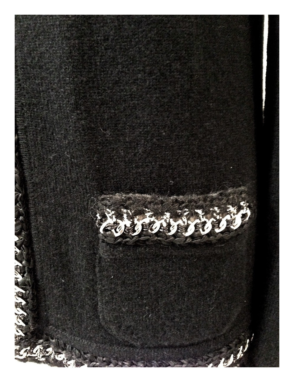 Veste CHANEL habillage chainon T46