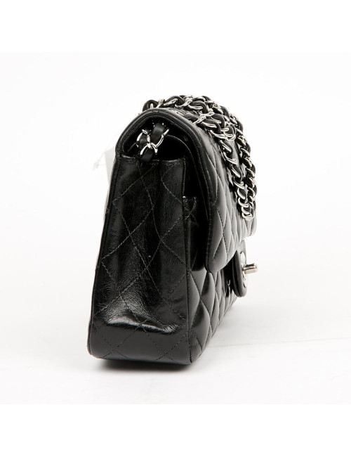 Sac à main CHANEL Timeless cuir d'agneau noir