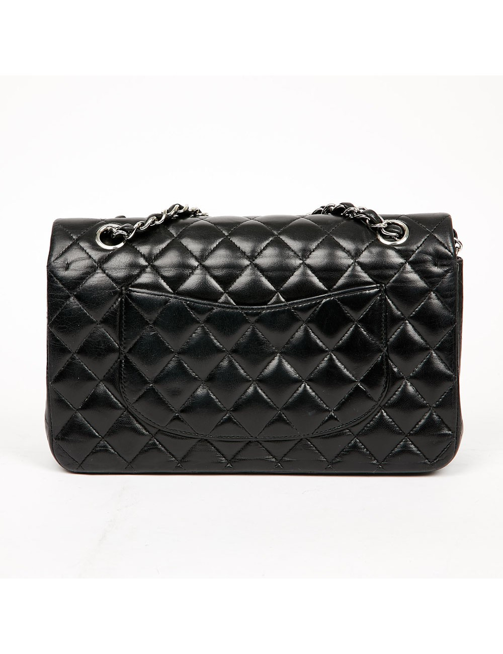 Sac à main CHANEL Timeless cuir d'agneau noir