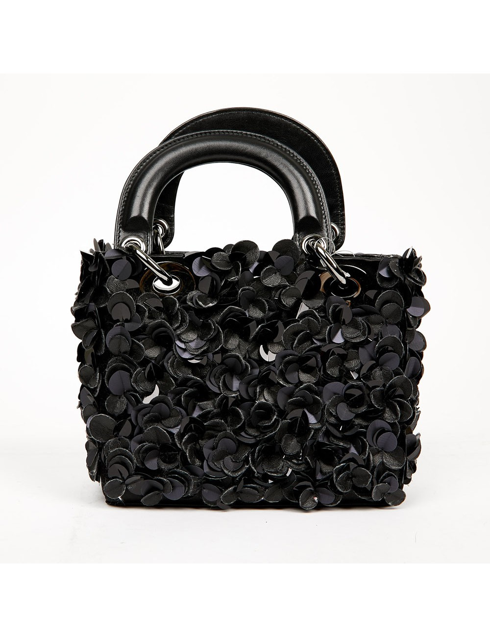 Lady D DIOR fleurs noires