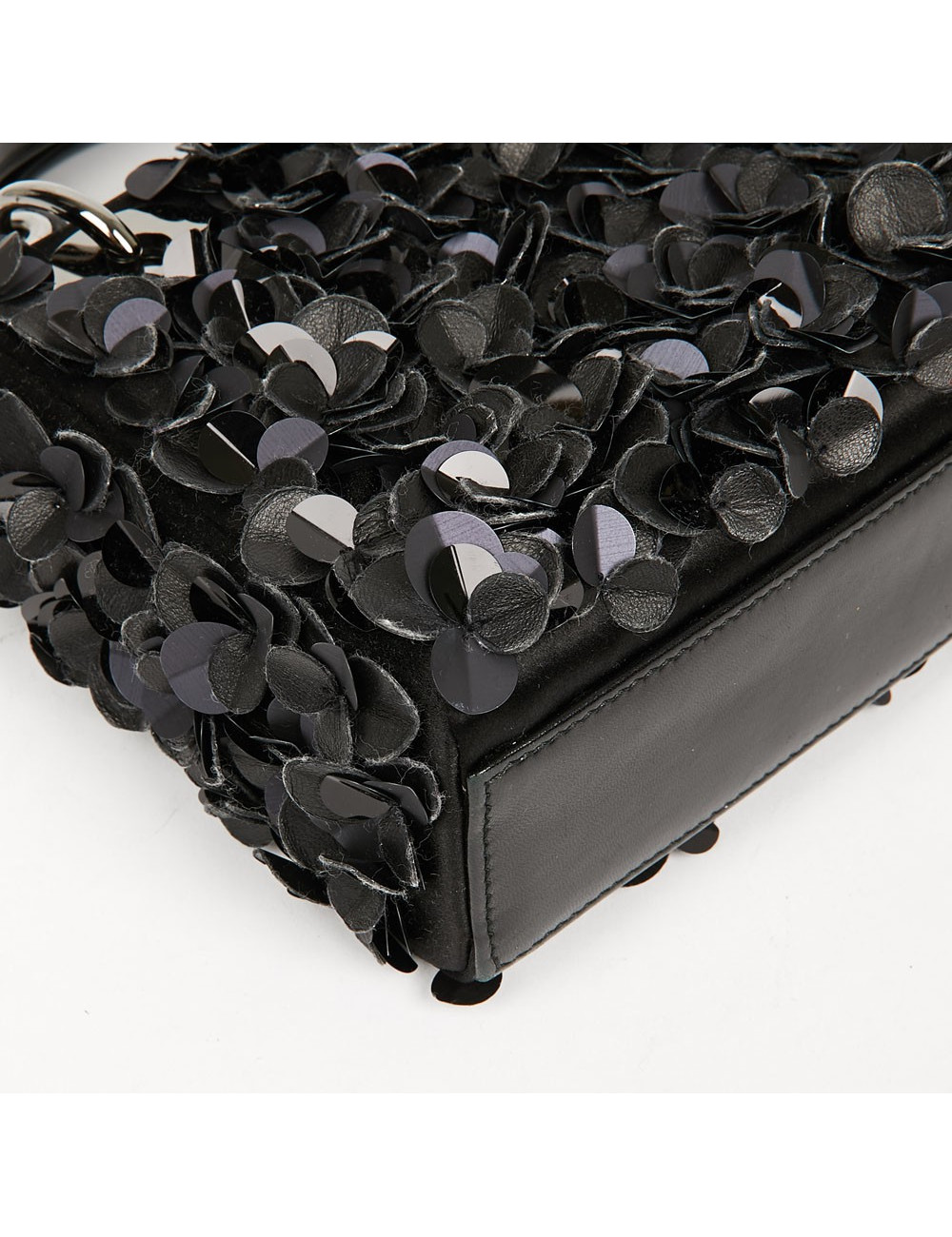 Lady D DIOR fleurs noires