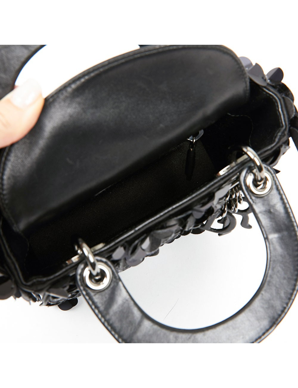 Dior Lady D with black flower