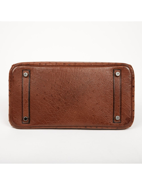 Hermes Birkin 30 tobacco colored ostrich