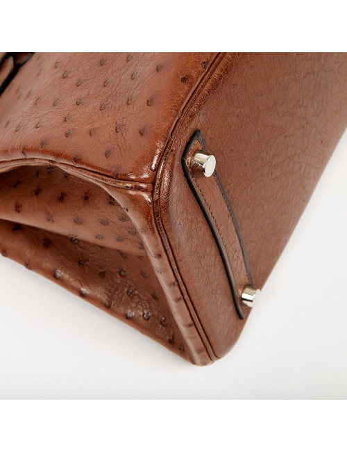 Hermes Birkin 30 tobacco colored ostrich