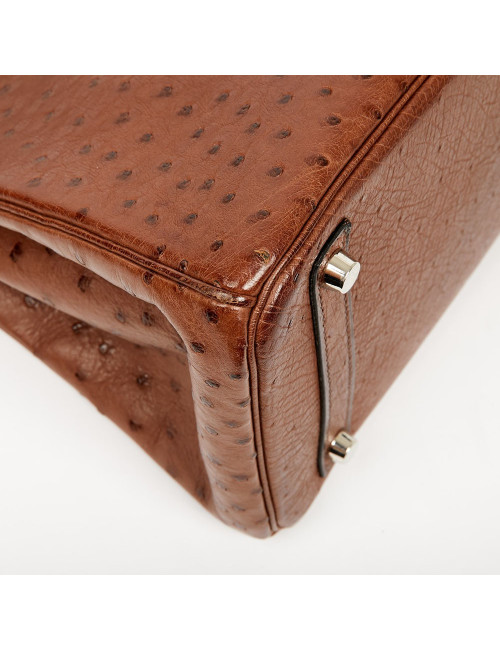 Hermes Birkin 30 tobacco colored ostrich