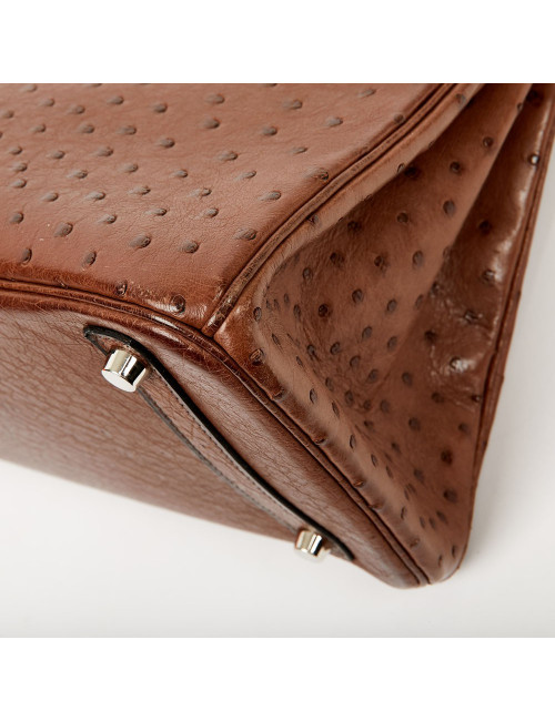 Hermes Birkin 30 tobacco colored ostrich