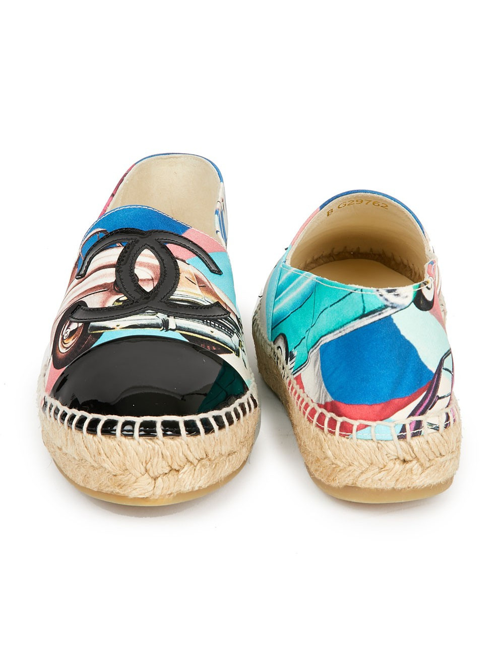 Espadrilles T38 CHANEL multicolores