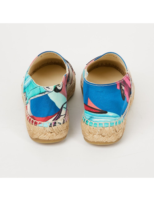 Espadrilles T38 CHANEL multicolores
