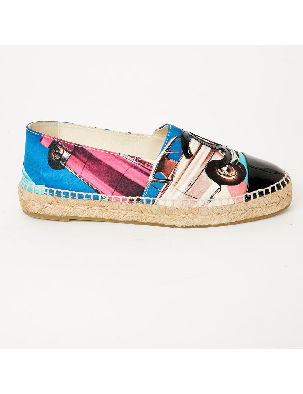Espadrilles T38 CHANEL multicolores
