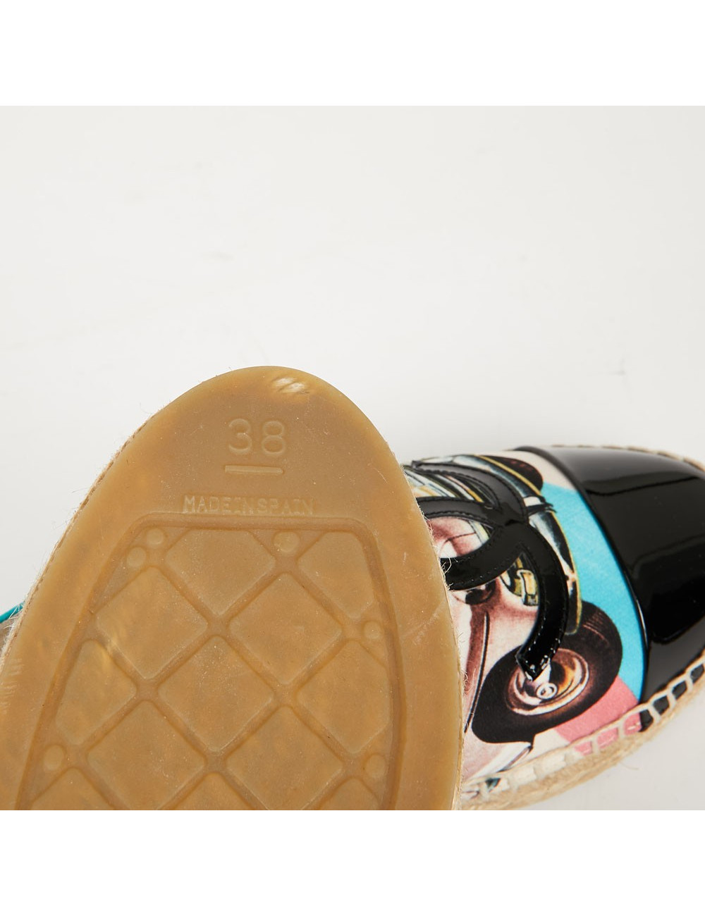Espadrilles T38 CHANEL multicolores