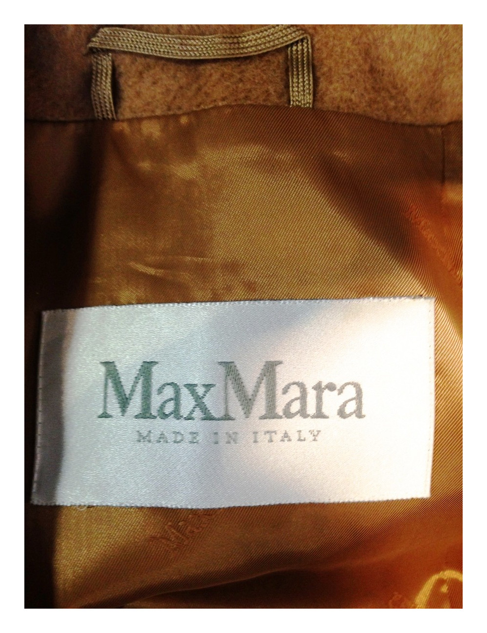 Manteau MAX MARA chameau T40