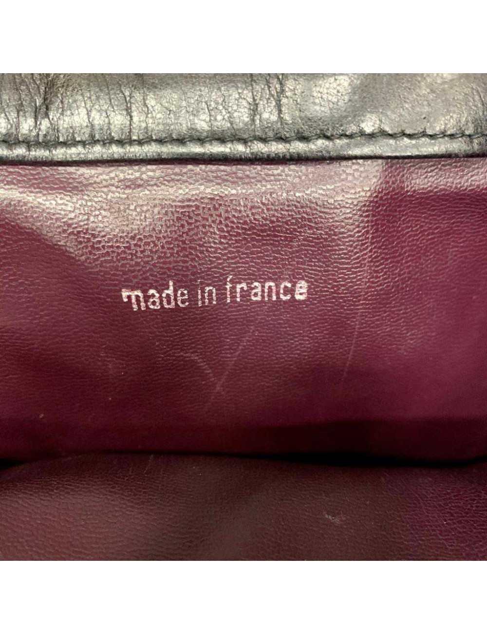 Sac à dos CHANEL Vintage cuir matelassé noir