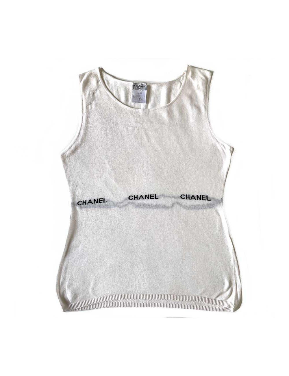 Tshirt CHANEL siglé en coton