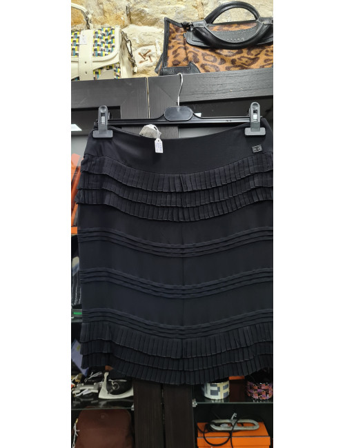 Jupe Chanel t 40 soie noire