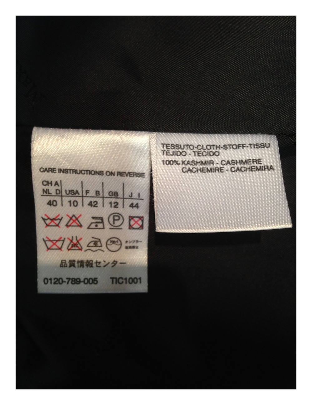 Manteau MAX MARA Cachemire T42