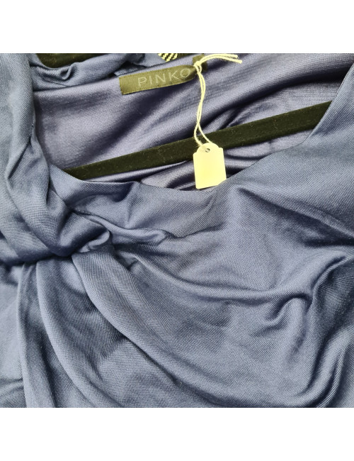 Robe Pinko en soie bleu Taille L