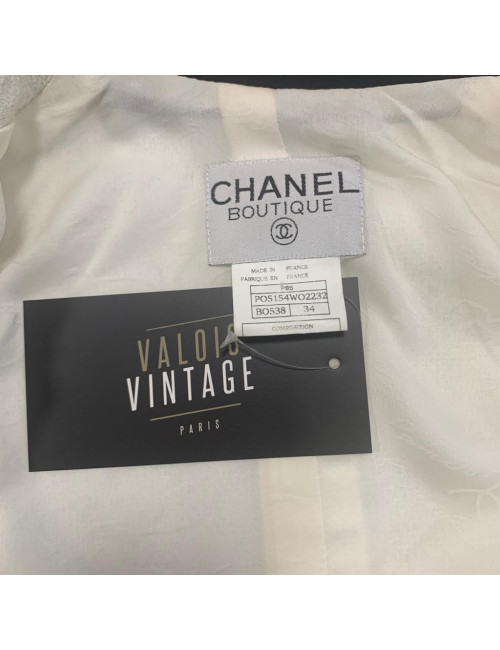 Veste courte Chanel bicolore