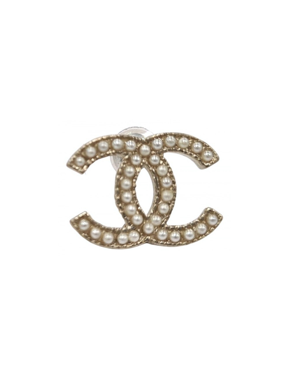 Chanel ear studs with pearls - Superb Certified Occasion Chanel Studs