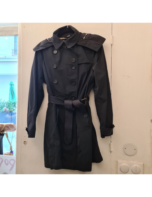 Trench BURBERRY BRIT noir T 44