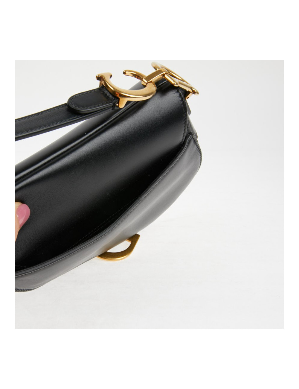 Mini Saddle DIOR noir