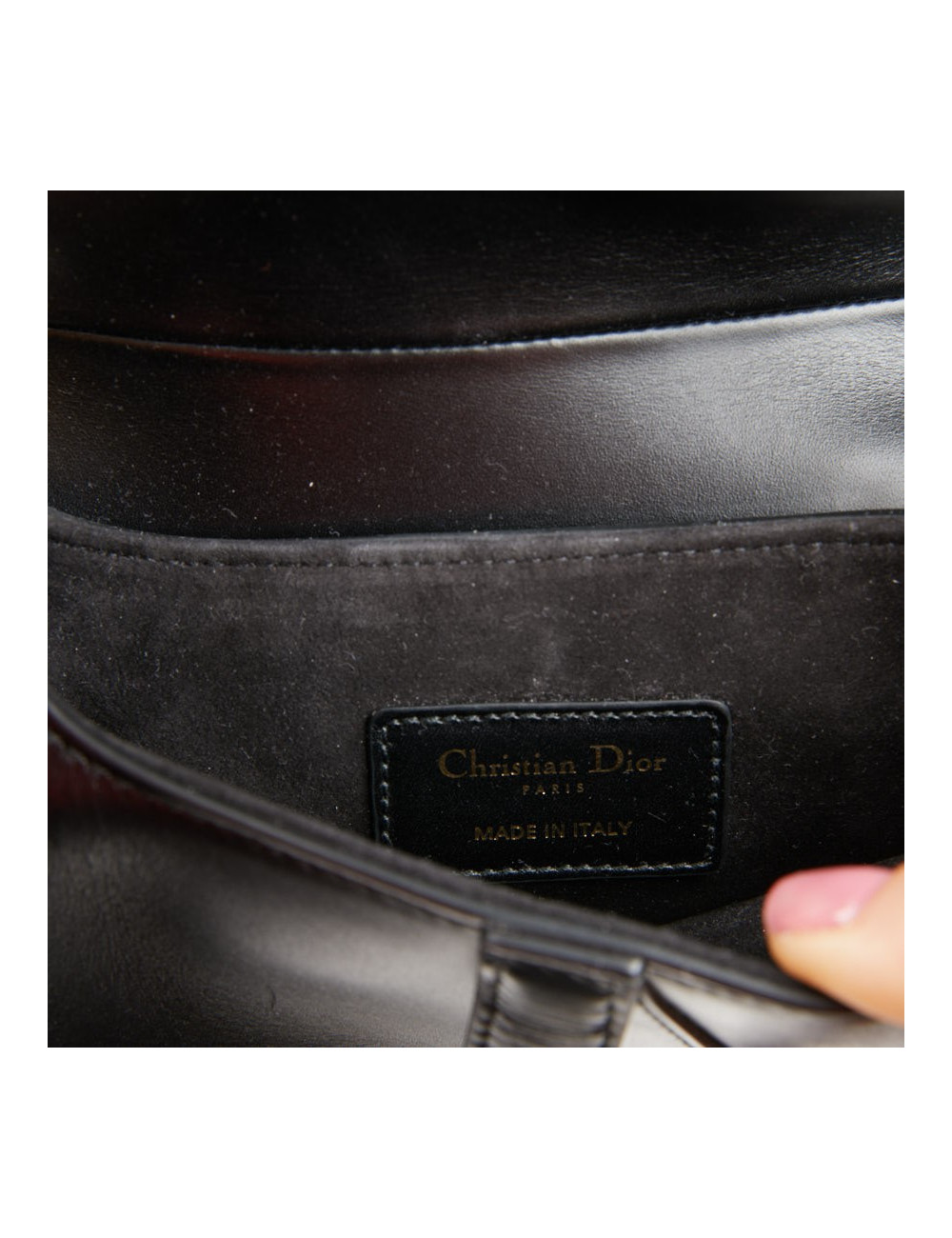 Mini Saddle DIOR noir