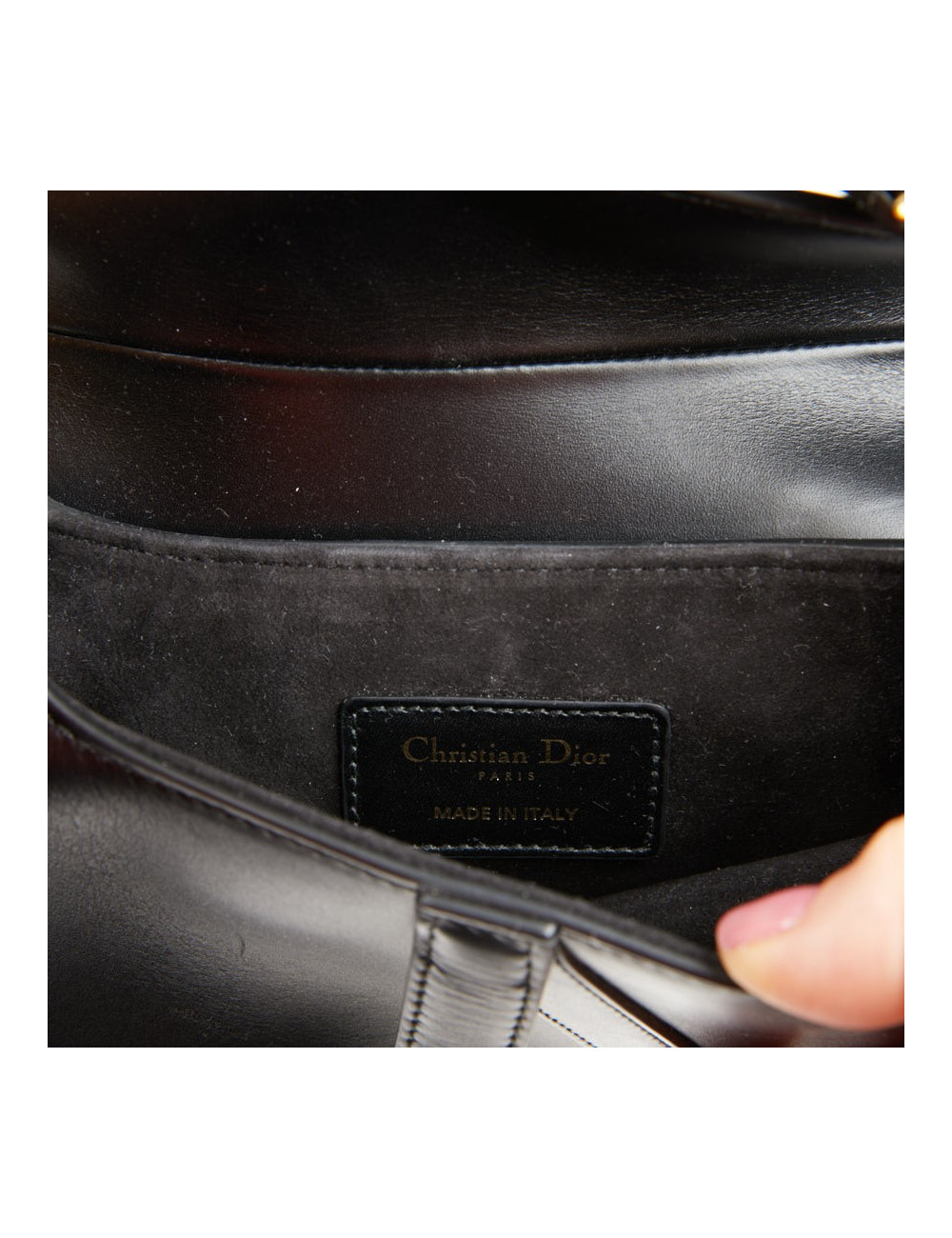 Mini Saddle DIOR noir