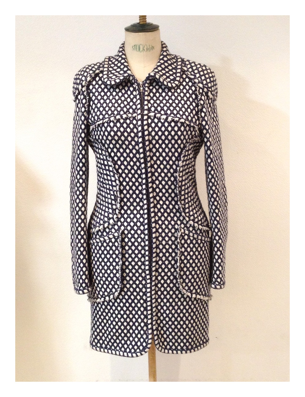 Robe Manteau CHANEL tweed