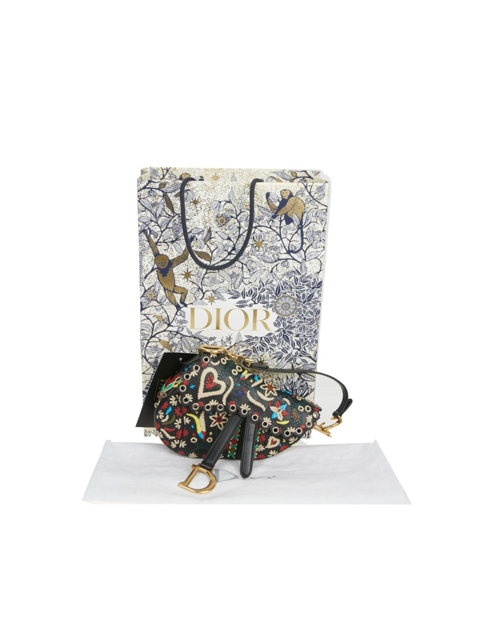 Saddle DIOR brodé