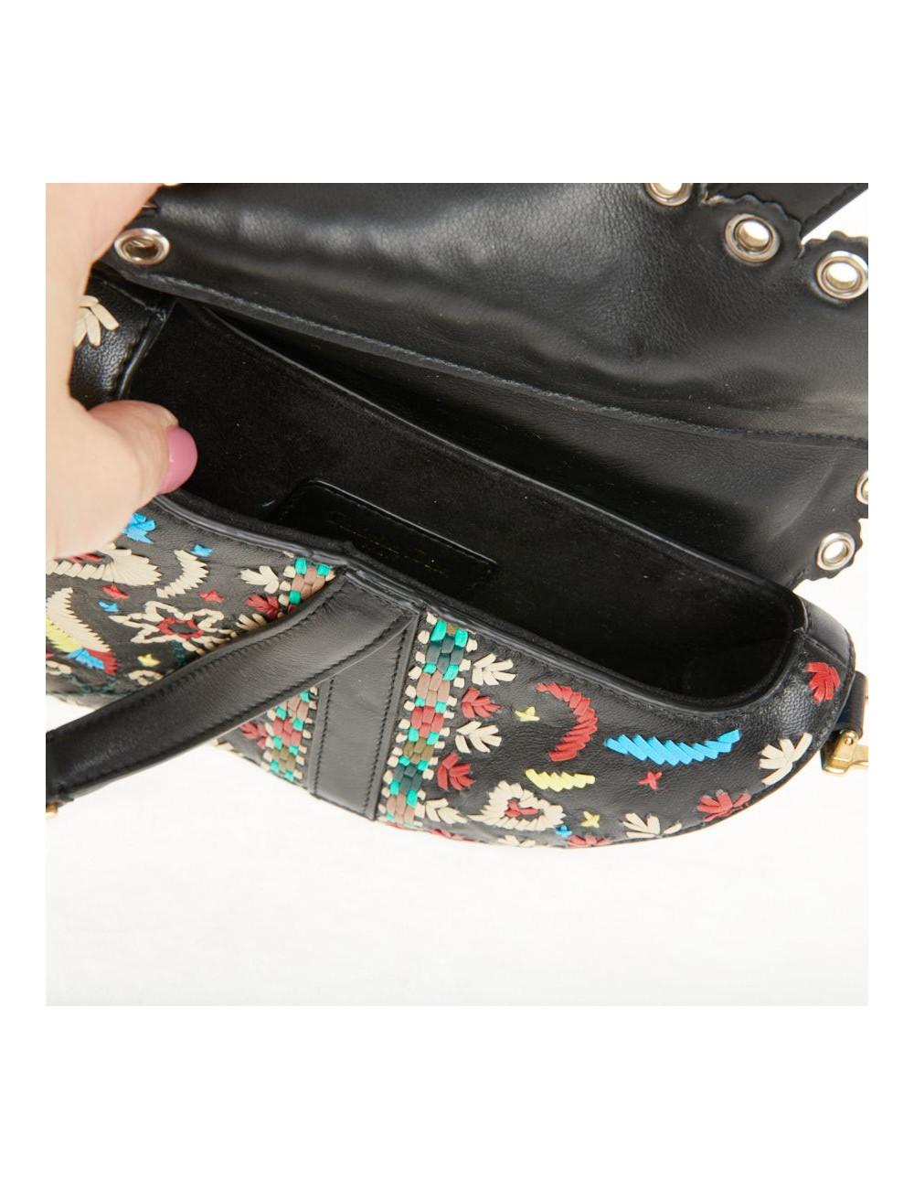Saddle DIOR brodé