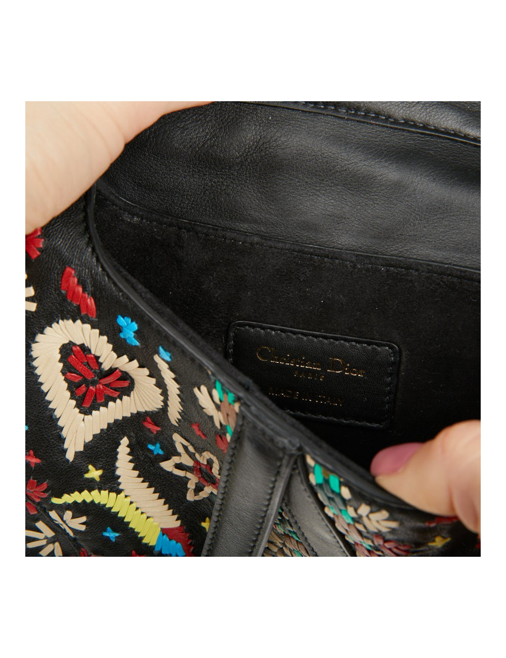 Saddle DIOR brodé