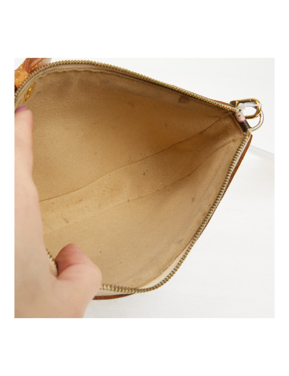 Pochette accessoire Louis Vuitton toile Monogram Cherry Blossom Murakami