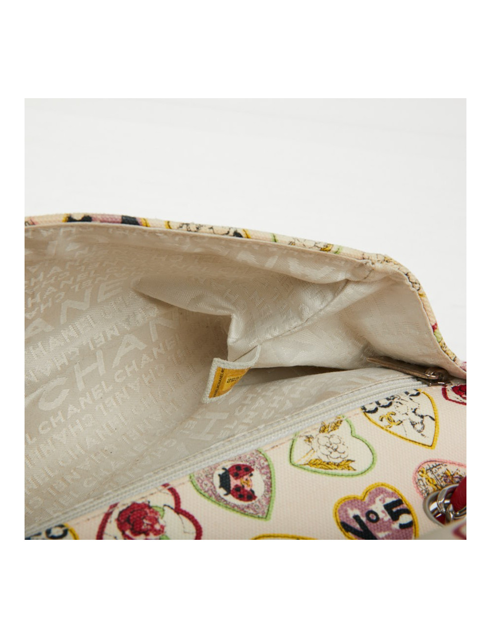 Sac à main Chanel timeless toile Collector