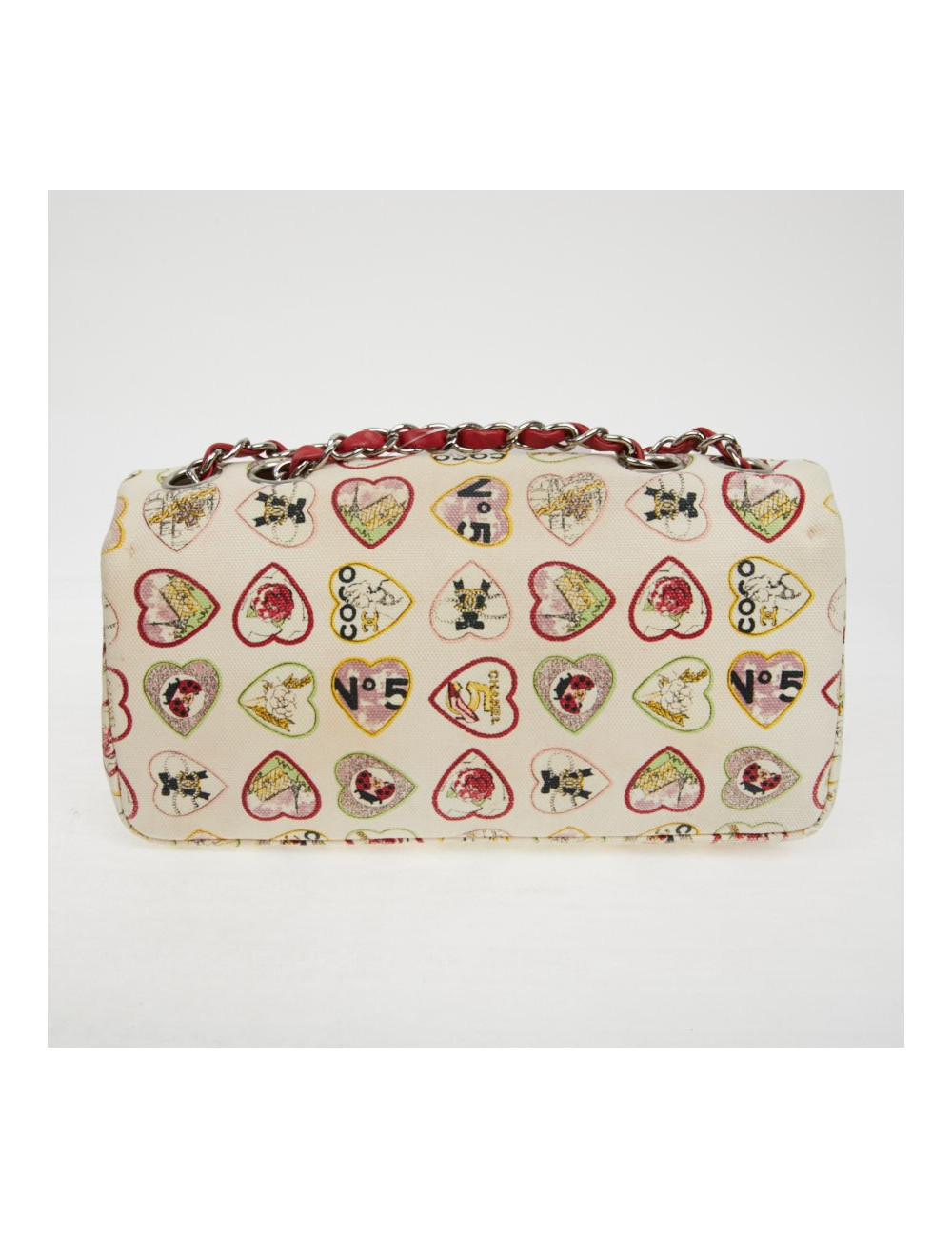 Sac à main Chanel timeless toile Collector