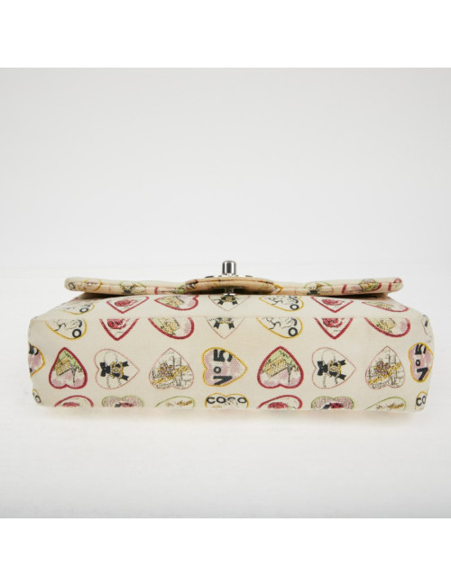 Sac à main Chanel timeless toile Collector