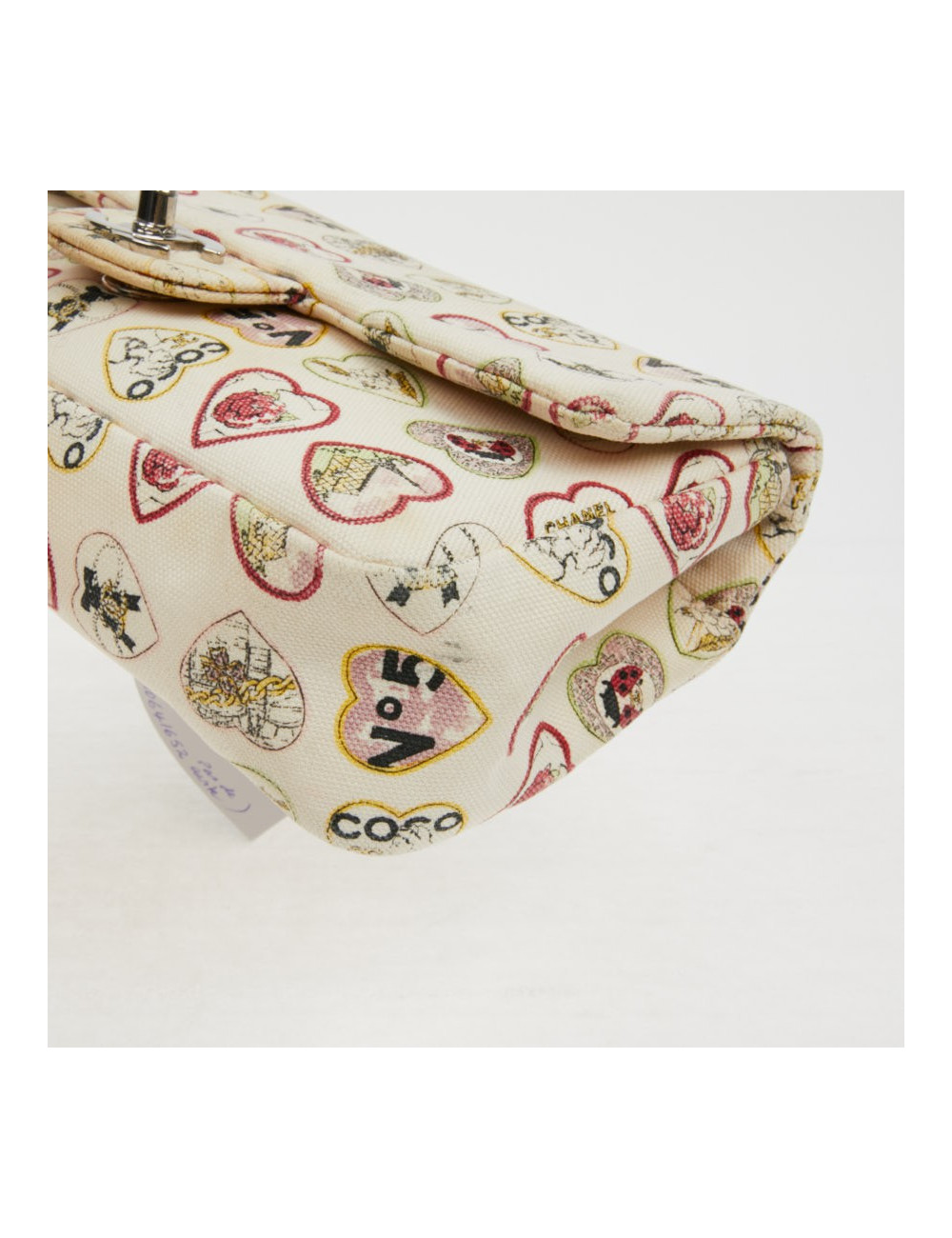 Sac à main Chanel timeless toile Collector