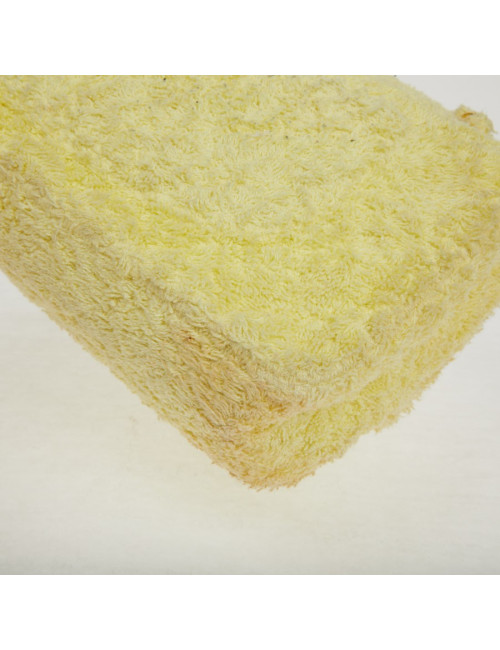 Occasion Certified CHANEL Vintage Timeless Bag in yellow terrycloth 