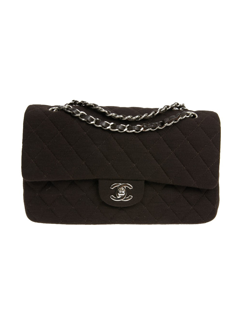 Timeless Chanel jersey marron