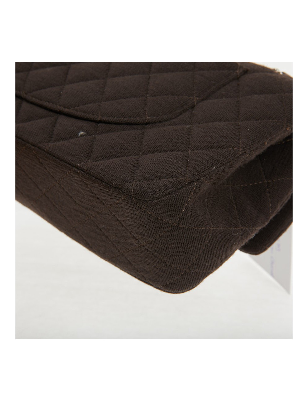 Chanel Brown Jersey Timeless Bag - Second-hand Luxury Bags certified.