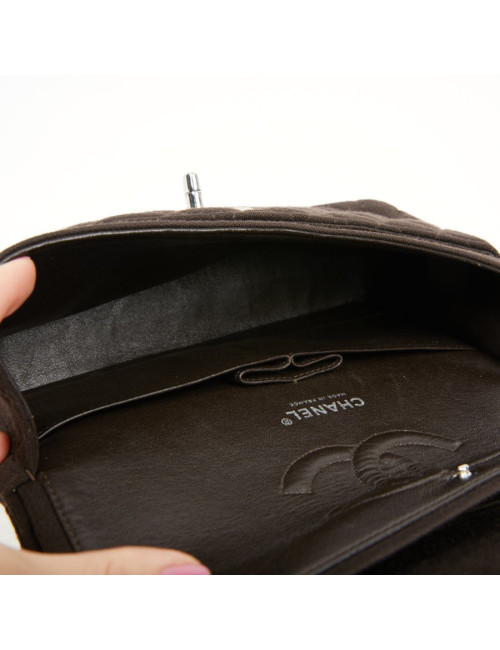 Timeless Chanel jersey marron