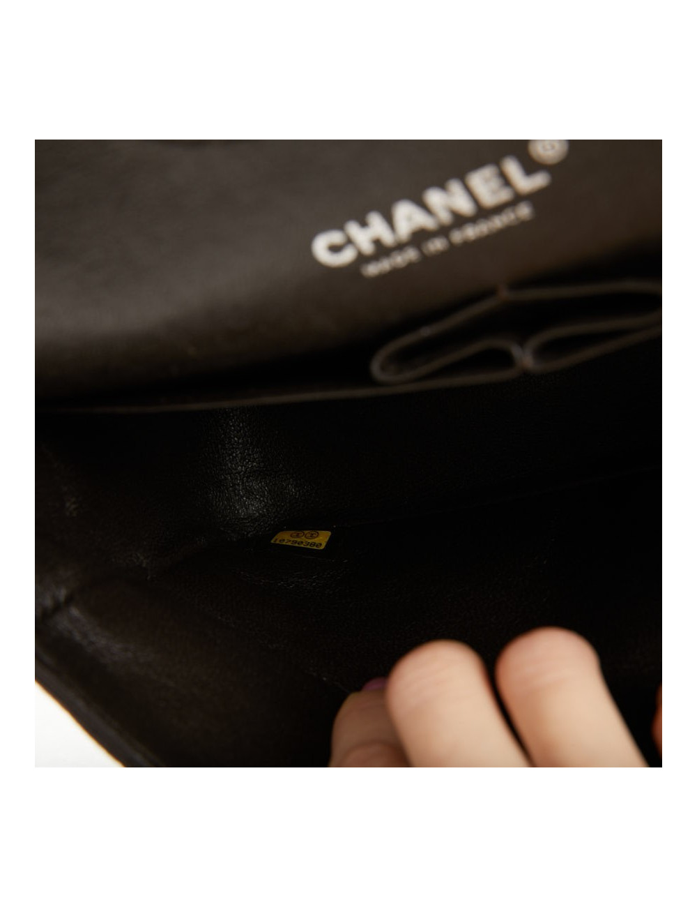 Timeless Chanel jersey marron