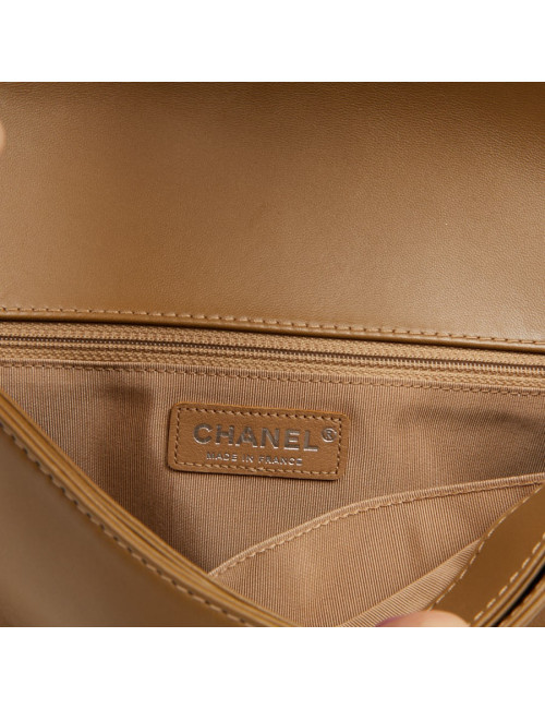 CHANEL Paris Dallas Boy Flap Bag in Brown Tweed, Fringes and Chains