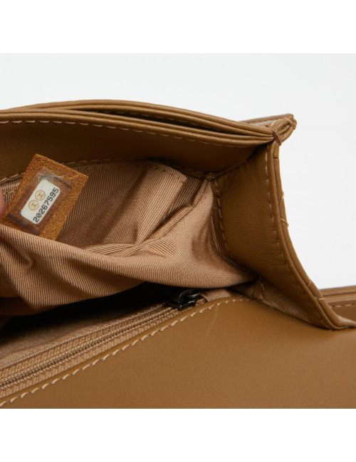 CHANEL Paris Dallas Boy Flap Bag in Brown Tweed, Fringes and Chains