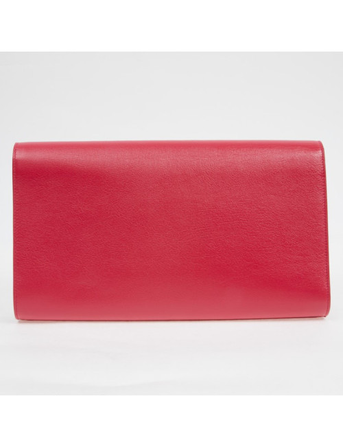 Pochette Yves Saint Laurent Belle de Jour cuir rose