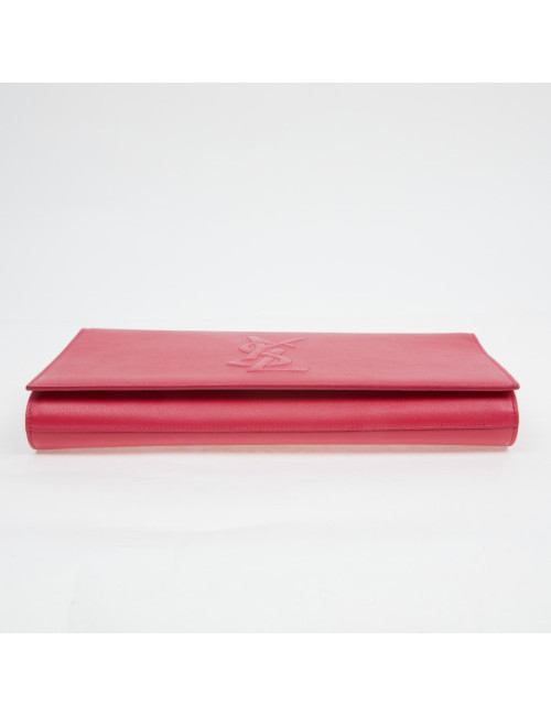 Pochette Yves Saint Laurent Belle de Jour cuir rose