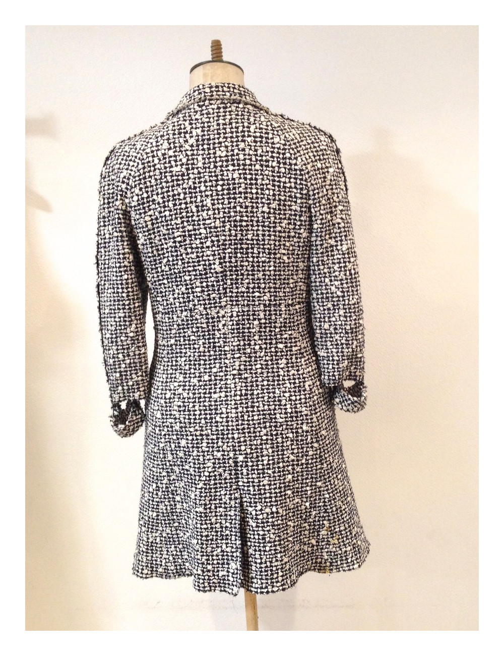 Manteau CHANEL tweed T38