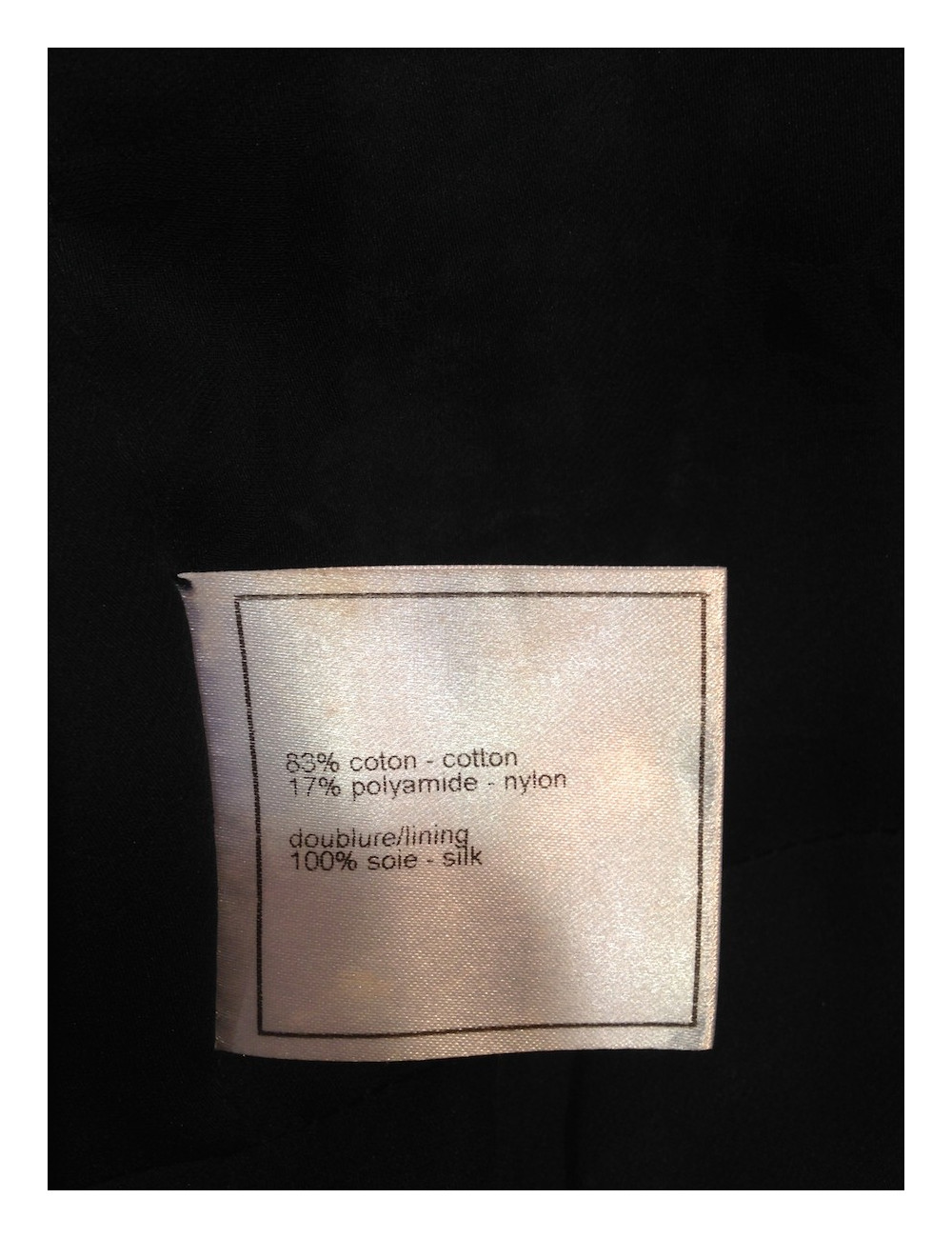 Manteau CHANEL tweed T38