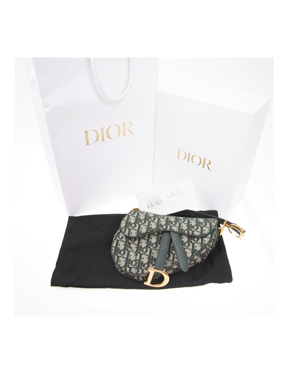 Sac Saddle toile monogramme DIOR