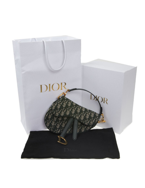 Sac Saddle toile monogramme DIOR