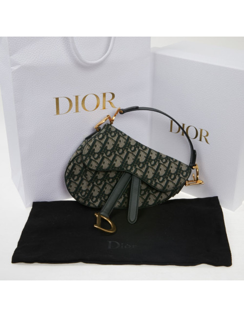 Sac Saddle toile monogramme DIOR