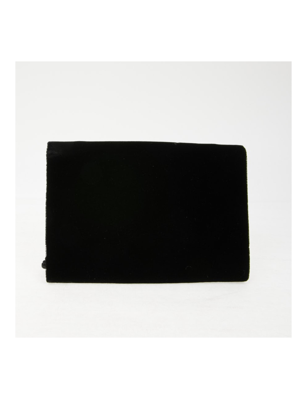 Sac pochette Christian Dior velours noir vintage